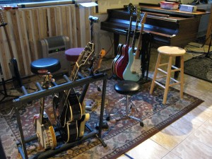 Brad's gear and the Hamilton baby grand